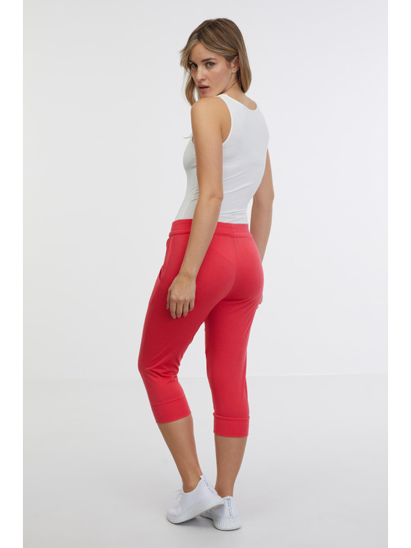 Sam 73 Koralové dámske trojštvrťové tepláky SAM 73 Camila