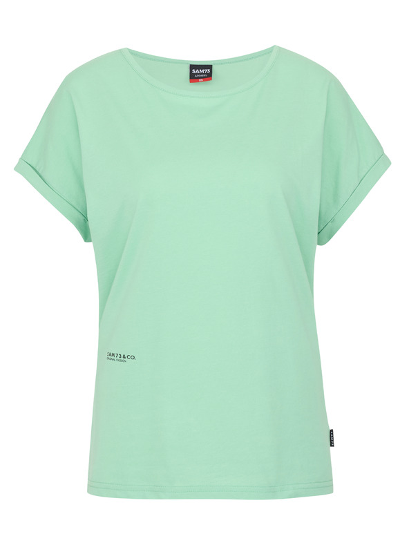 Sam 73 Svetlozelené dámske tričko SAM 73 Cristina