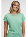 Sam 73 Svetlozelené dámske tričko SAM 73 Cristina