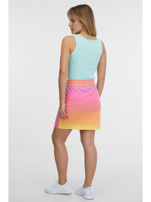 Sam 73 Dámska zeleno-ružová sukňa SAM 73 Hermosa