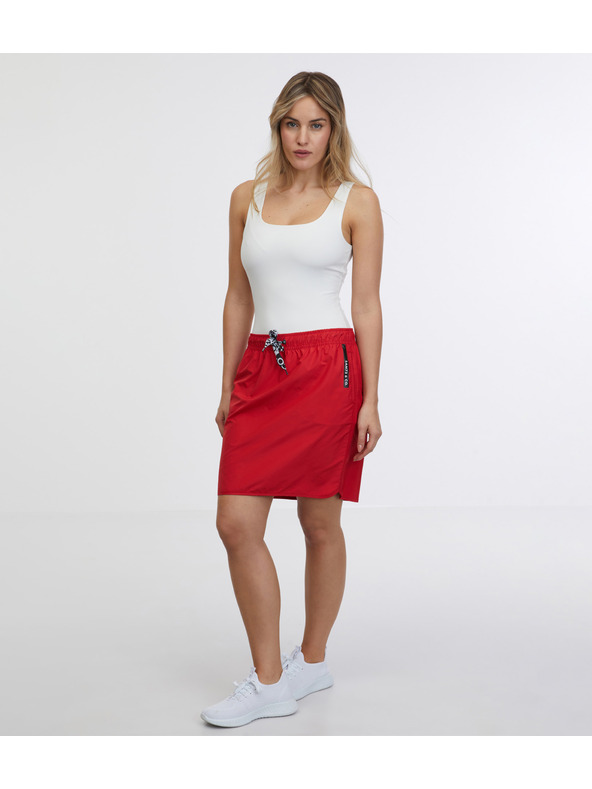 Sam 73 Dámska červená sukňa SAM 73 Bibiana
