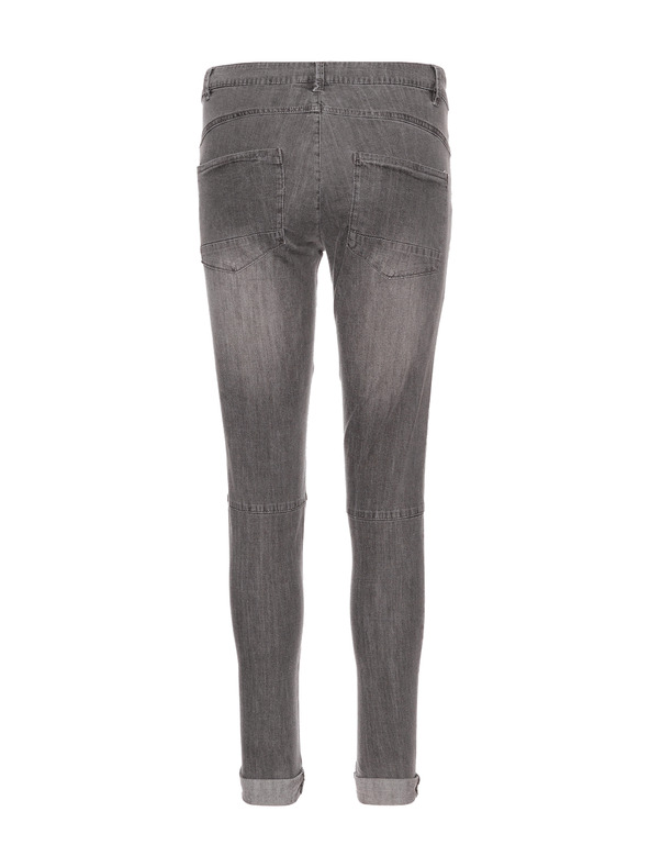 Sam 73 Tmavosivé dámske džínsy slim fit strihu SAM 73