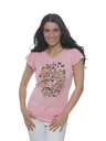 Sam 73 Ružové dámske tričko SAM 73