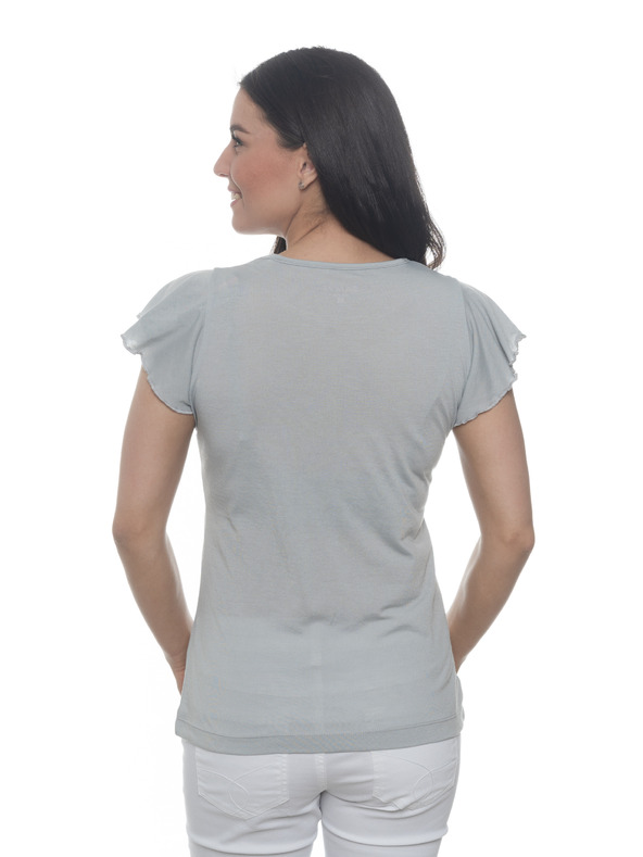 Sam 73 Šedé dámske tričko SAM 73
