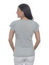 Sam 73 Šedé dámske tričko SAM 73