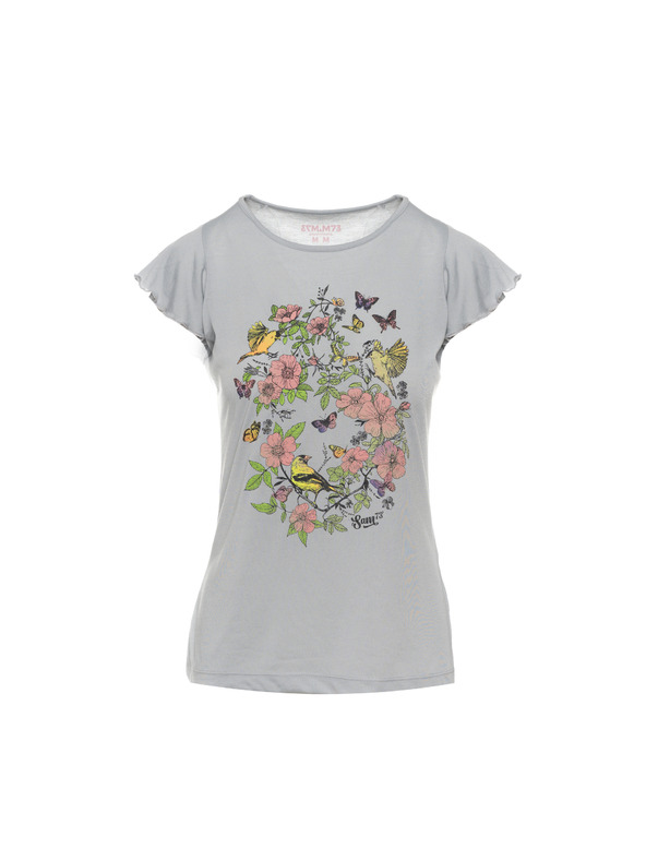 Sam 73 Šedé dámske tričko SAM 73