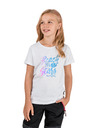 Sam 73 Biele dievčenské tričko SAM 73 Bidano