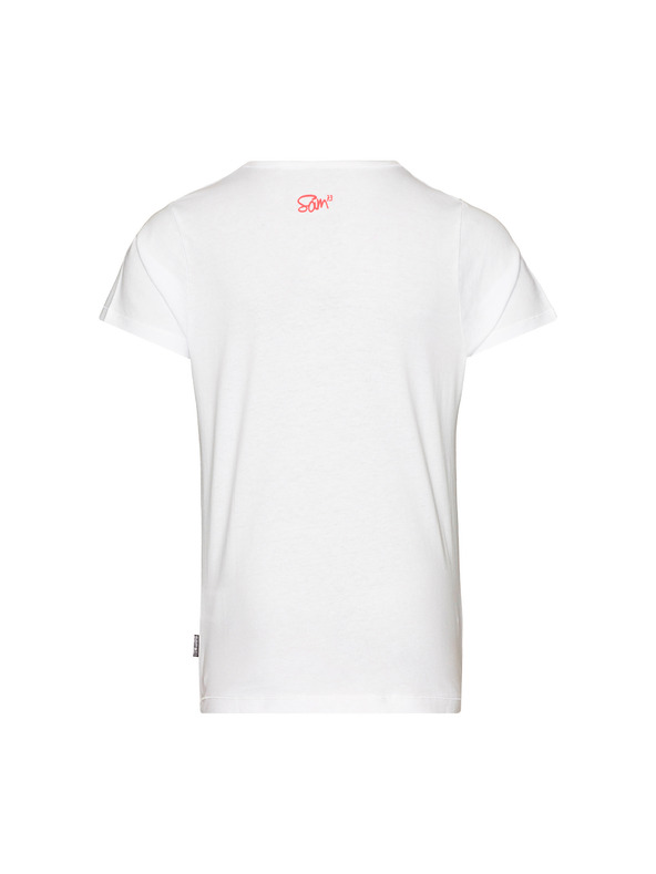 Sam 73 Biele dievčenské tričko SAM 73 Bidano