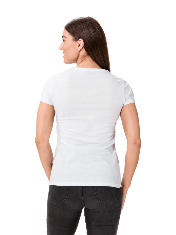 Sam 73 Biele dámske tričko s potlačou SAM 73 Penny