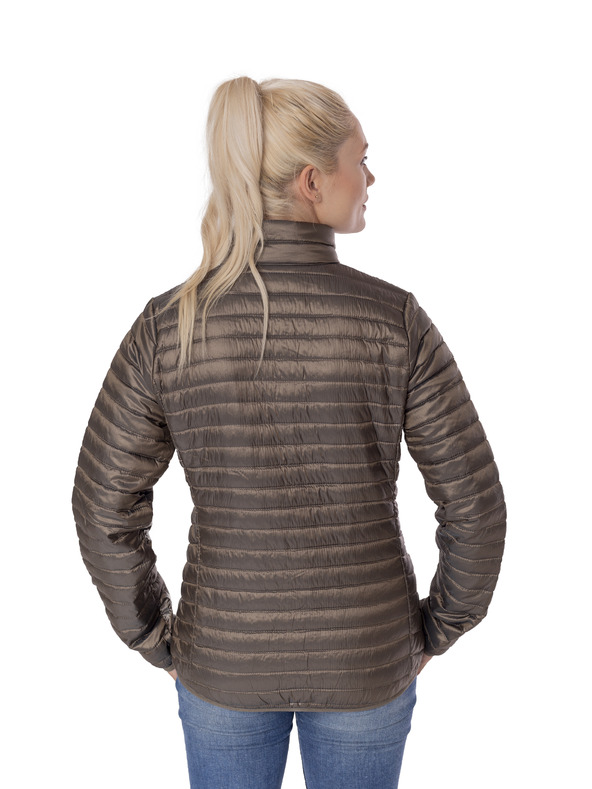 Sam 73 Hnedá dámska prešívaná bunda Sam 73 Xenie