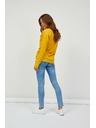 Sam 73 Žlté dámske základné tričko s dlhým rukávom SAM 73 Azuka