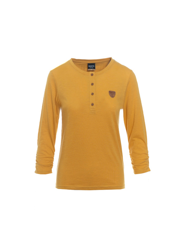 Sam 73 Horčicové dámske tričko SAM 73