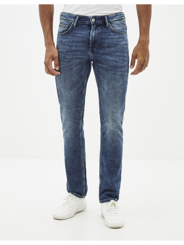 Celio Modré slim fit džínsy Celio Sokreen