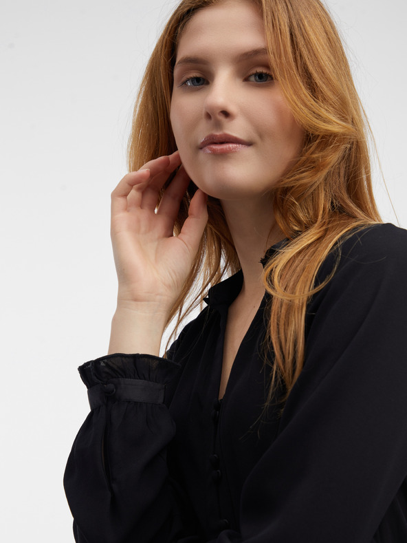 Orsay Čierna dámska blúzka ORSAY