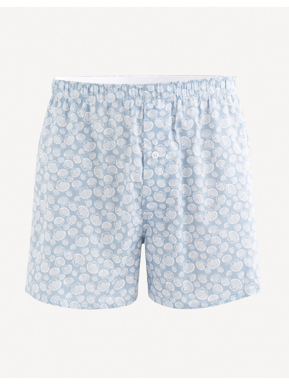 Celio Modré pánske šortky Celio Giwoshell