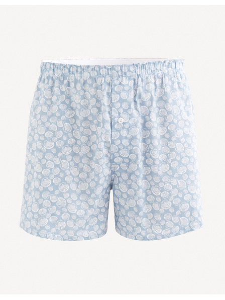 Celio Modré pánske šortky Celio Giwoshell