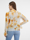 Orsay Biela dámska kvetinová blúzka ORSAY
