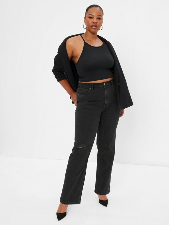 GAP Džínsy loose High Rise Organic Cotton '90s GAP