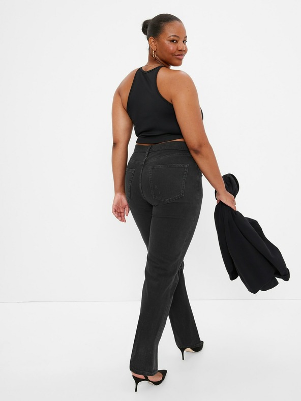 GAP Džínsy loose High Rise Organic Cotton '90s GAP