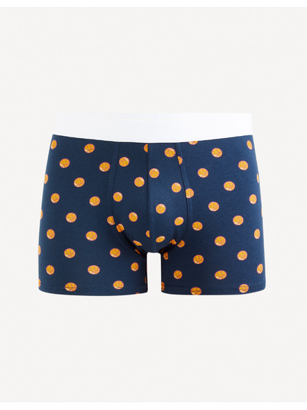 Celio Tmavomodré pánske boxerky Celio Fipixball