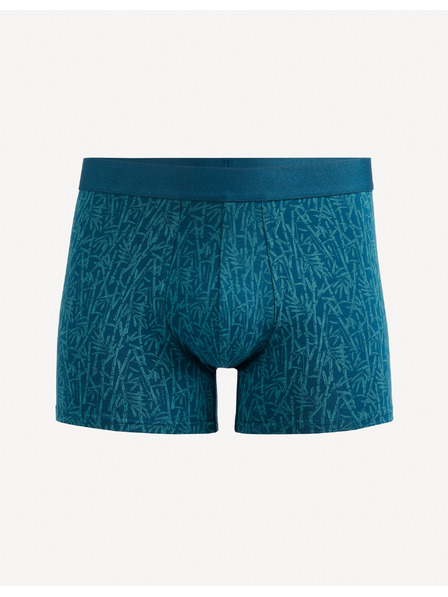 Celio Modré pánske vzorované boxerky Celio Jibobamb