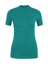 Orsay Zelené dámske tričko s krátkym rukávom ORSAY