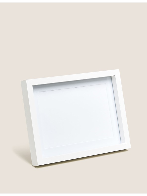 Marks & Spencer Drevený fotorámček 13 x 18 cm Marks & Spencer biela