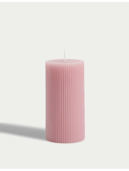 Marks & Spencer Hrebienková sviečka Marks & Spencer ružová