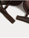 Marks & Spencer Čipková push-up dekoltová podprsenka Jasmine s kostícami, (veľ. A–E) Marks & Spencer hnedá