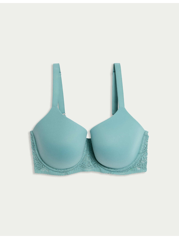 Marks & Spencer Hladká podprsenka Body Soft™ s kostícami a plnými košíčkami, veľ. F–H Marks & Spencer zelená