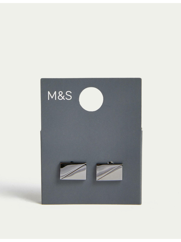 Marks & Spencer Kovové manžetové gombíky Marks & Spencer sivé