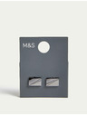 Marks & Spencer Kovové manžetové gombíky Marks & Spencer sivé