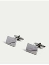 Marks & Spencer Kovové manžetové gombíky Marks & Spencer sivé
