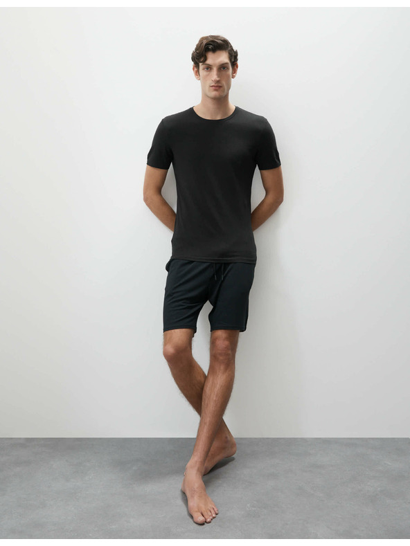 Marks & Spencer Tielko z bavlnenej zmesi Supima® Marks & Spencer čierna