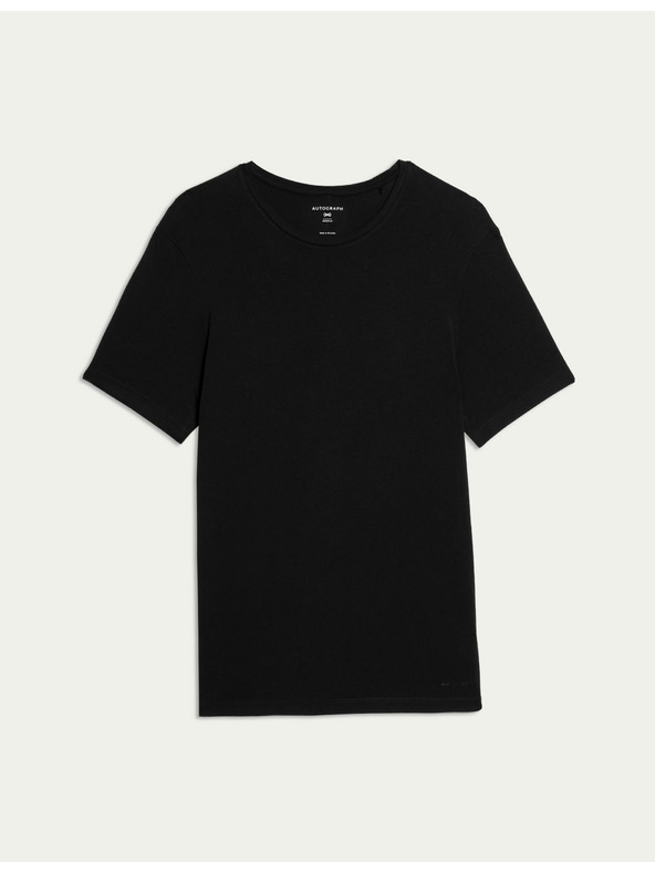 Marks & Spencer Tielko z bavlnenej zmesi Supima® Marks & Spencer čierna