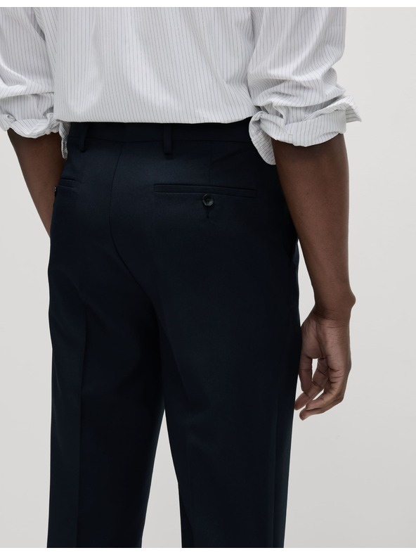 Marks & Spencer Pančuchové nohavice slim fit Marks & Spencer námornícka modrá