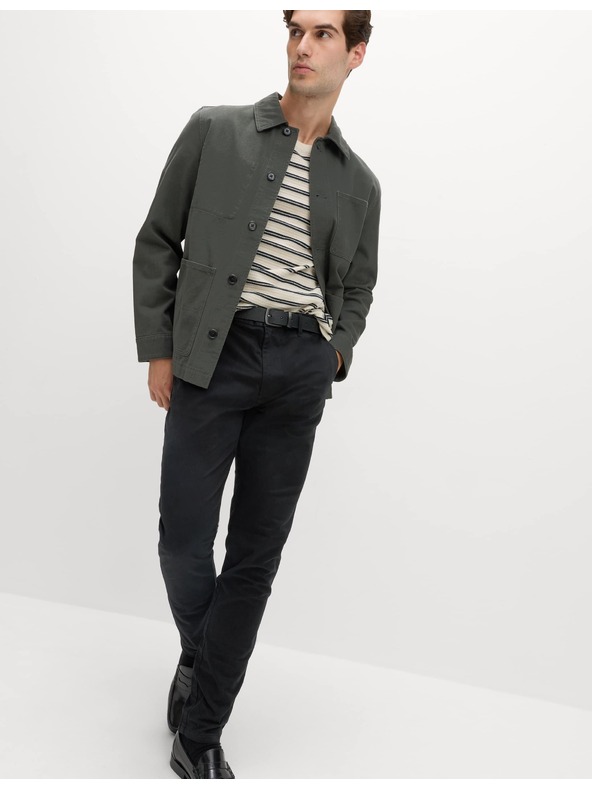 Marks & Spencer Strečové chino pančuchy Marks & Spencer slim fit čierne