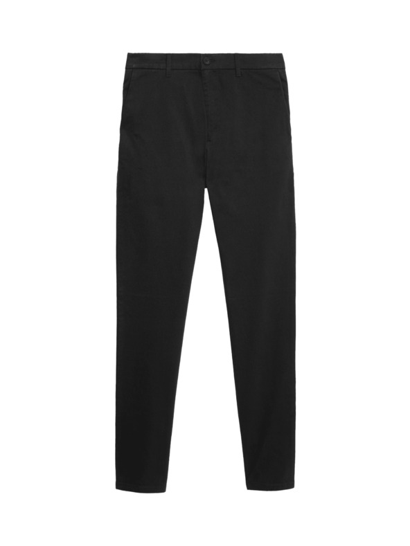 Marks & Spencer Strečové chino pančuchy Marks & Spencer slim fit čierne