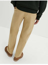 Marks & Spencer Pružné chino nohavice voľného strihu Marks & Spencer béžová