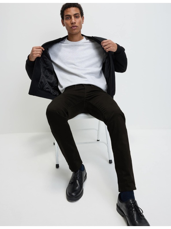 Marks & Spencer Strečové džínsy s úzkym strihom Marks & Spencer čierna