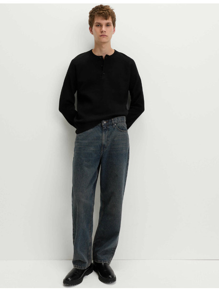 Marks & Spencer Authentic voľné pevné džínsy Marks & Spencer modrá