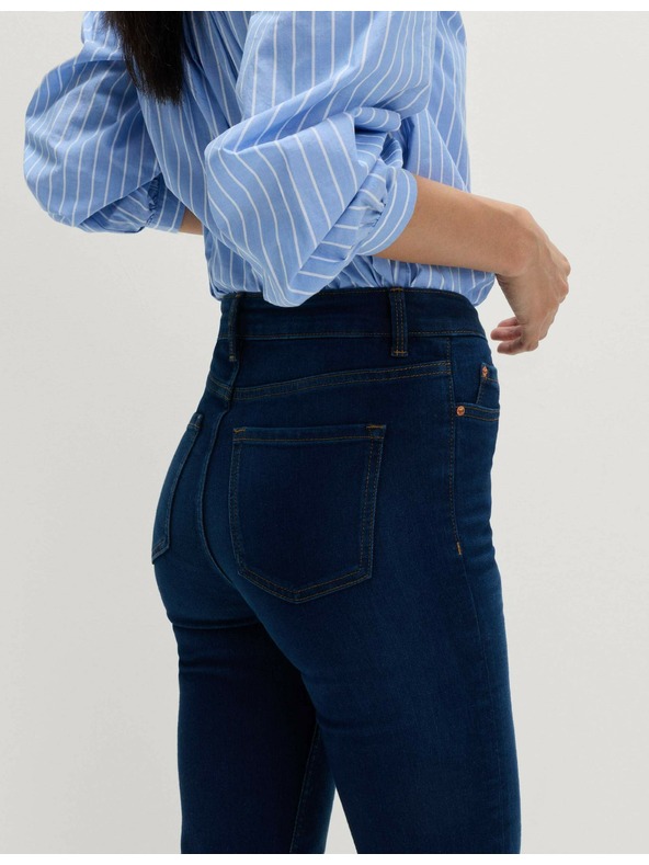 Marks & Spencer Džínsy Sienna sostrečom a rovnými nohavicami Marks & Spencer námorná modrá