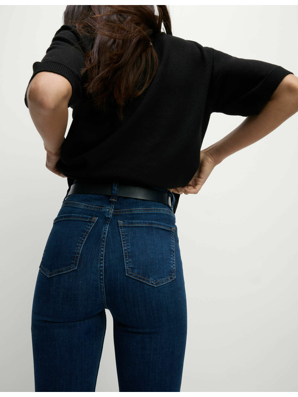 Marks & Spencer Džínsy Sienna Supersoft s vysokým pásom Marks & Spencer námorná modrá