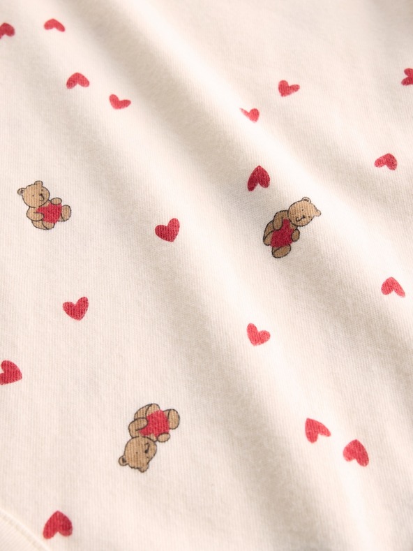 GAP Baby body s potlačou GAP