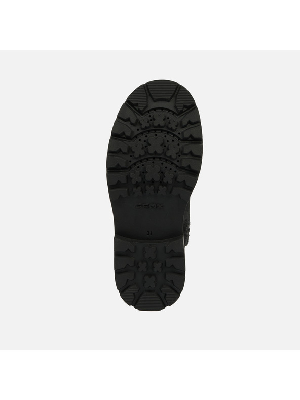 Geox Čierna dievčenská zimná obuv Geox Shaylax WPF