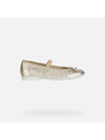 Geox Zlaté dievčenské balerínky Geox Plie