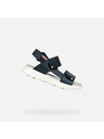 Geox Tmavo modré chlapčenské sandále Geox Sandal Airadyum