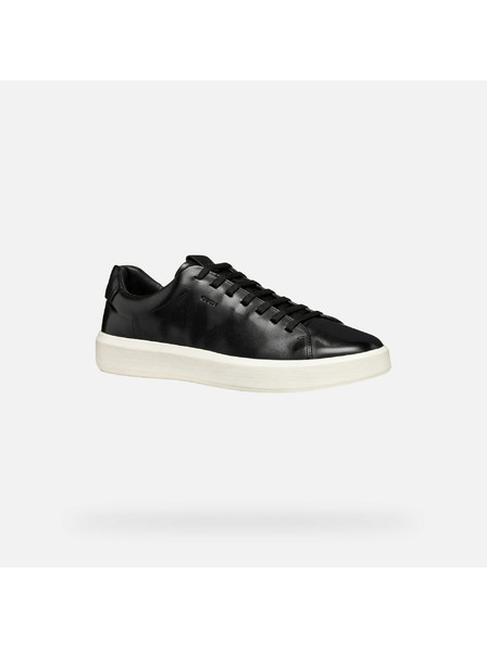 Geox Čierne pánske tenisky Geox Velletri