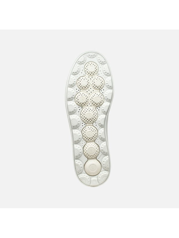 Geox Biele pánske tenisky Geox Spherica Ecub-1 B