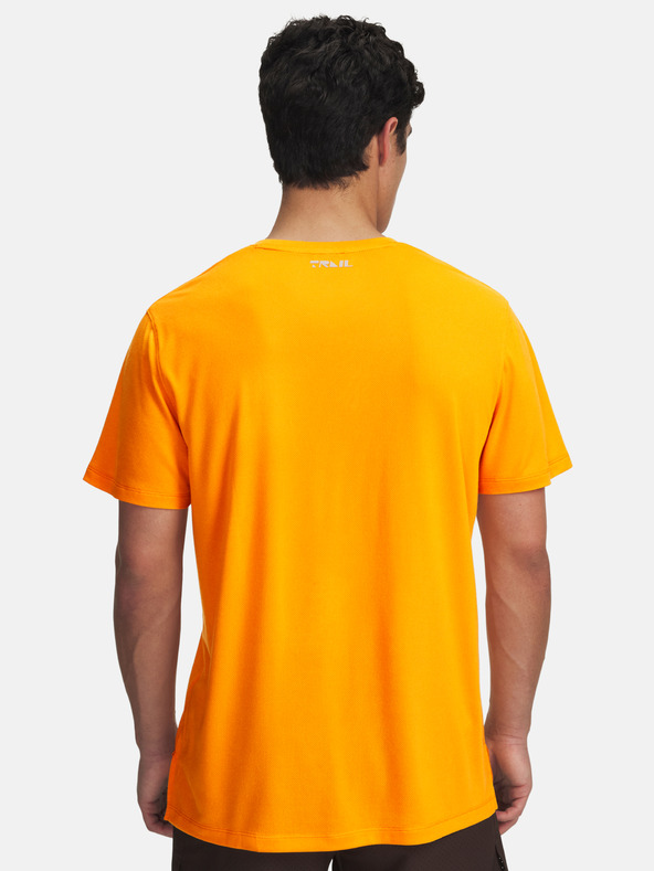 Under Armour Pánske tričko Under Armour UA TRAIL RUN SS-ORG